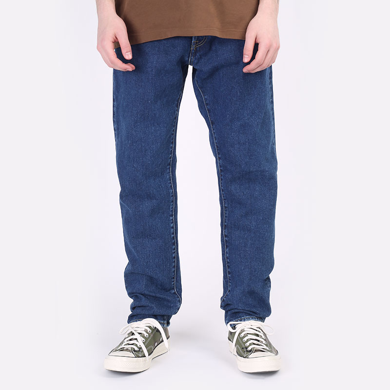 мужские синие брюки Carhartt WIP Klondike Pant I029207-blue - цена, описание, фото 3